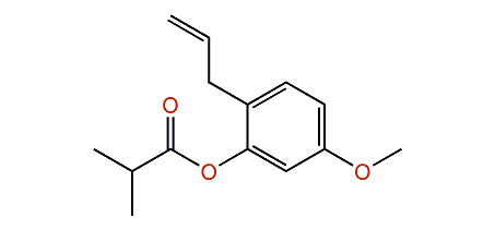 2-Allyl-5-methoxyphenyl 2-methylpropanoate